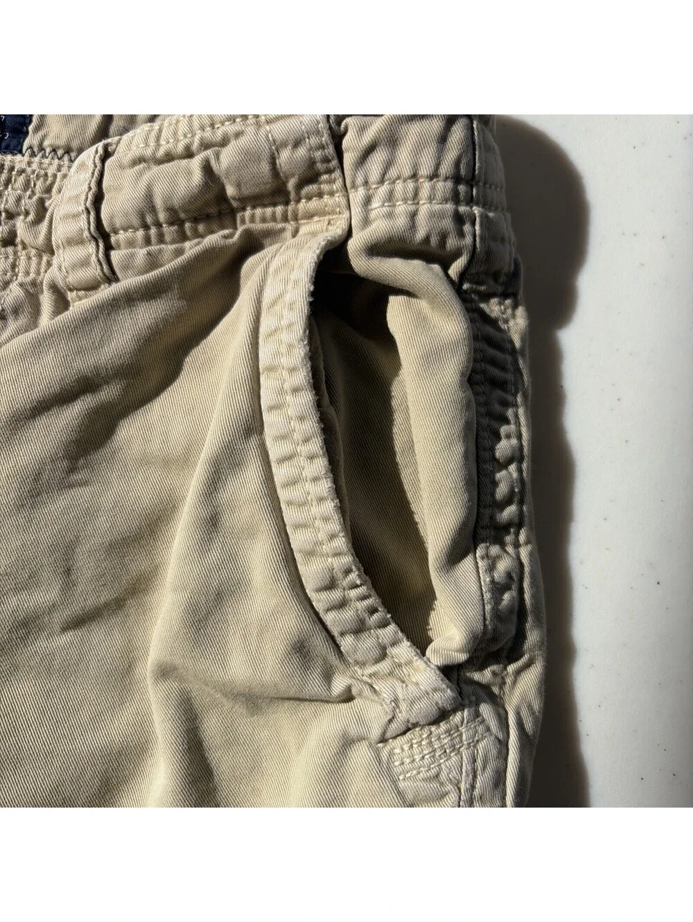 Vintage American Eagle Outfitters Cargo Shorts Mens Size 30 Tan Khaki Classic￼